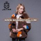 Warm beautiful real fox fur short coat