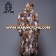 Most Popular Winter Women Colored Real Fur Coat