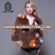 Fashion custom winter women long sleeve fur coat