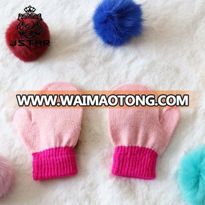 Cute baby gloves soft plain cheap wholesale newborn baby gloves mittens